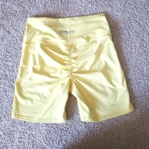Scrunch butt bike shorts